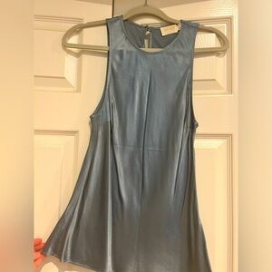 Silk tank top